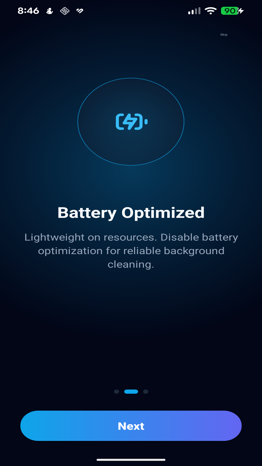 Battery Optimized